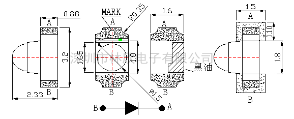 1206侧面发射管尺寸图水印.png